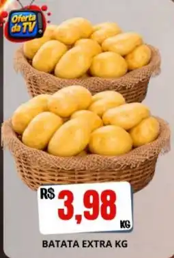Supermercado Porecatu batata extra kg oferta