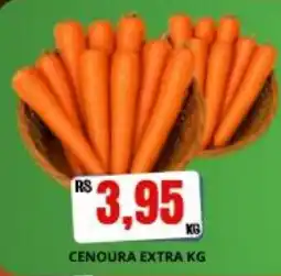 Supermercado Porecatu cenoura extra kg oferta