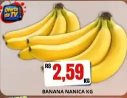 Supermercado Porecatu banana nanica oferta