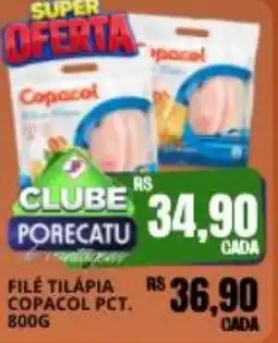 Supermercado Porecatu Filé tilápia copacol pct oferta