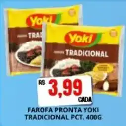 Supermercado Porecatu Farofa pronta yoki tradicional oferta