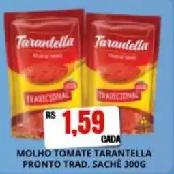 Supermercado Porecatu molho tomate tarantella pronto trad oferta