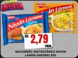 Supermercado Porecatu macarrão instantâneo nissin lámen sabores oferta