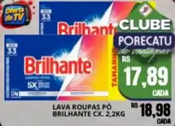 Supermercado Porecatu Lava roupas pó brilhante oferta