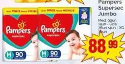 Supermercados Rena Pampers supersec jumbo oferta