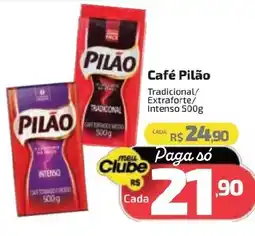 Supermercado Jacomar Café Pilão oferta