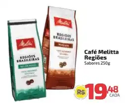 Supermercado Jacomar Café Melitta Regiões oferta