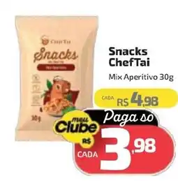 Supermercado Jacomar Snacks ChefTai oferta