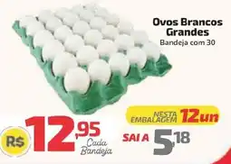 Supermercado Jacomar Ovos Brancos Grandes oferta