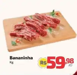 Supermercado Jacomar Bananinha oferta
