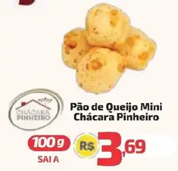 Supermercado Jacomar Pão de Queijo Mini Chácara Pinheiro oferta