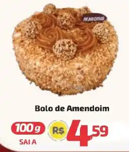 Supermercado Jacomar Bolo de Amendoim oferta