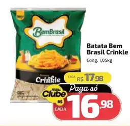 Supermercado Jacomar Batata Bem Brasil Crinkle oferta