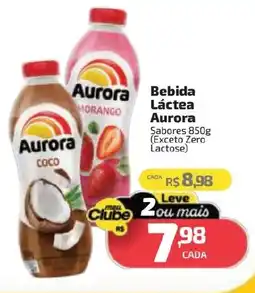 Supermercado Jacomar Bebida Láctea Aurora oferta