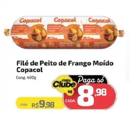 Supermercado Jacomar Filé de Peito de Frango Moído Copacol oferta