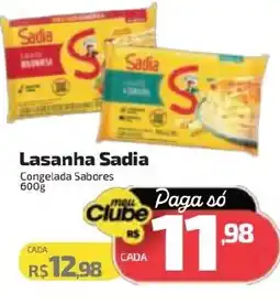 Supermercado Jacomar Lasanha Sadia oferta