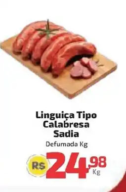 Supermercado Jacomar Linguiça Tipo Calabresa Sadia oferta