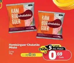 Supermercado Jacomar Hambúrguer Chuletão Misto oferta