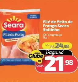 Supermercado Jacomar Filé de Peito de Frango Seara Soltinho oferta