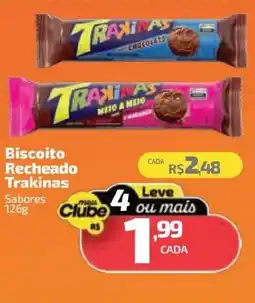Supermercado Jacomar Biscoito Recheado Trakinas oferta