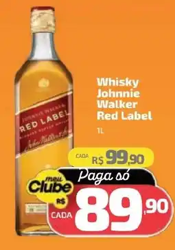 Supermercado Jacomar Whisky Johnnie Walker Red Label oferta