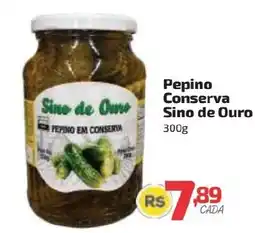 Supermercado Jacomar Pepino Conserva Sino de Ouro oferta