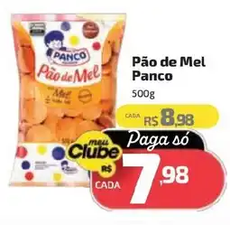 Supermercado Jacomar Pão de Mel Panco oferta