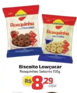 Supermercado Jacomar Biscoito Lowçucar oferta