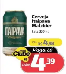 Supermercado Jacomar Cerveja Itaipava Malzbier oferta
