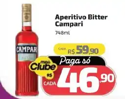 Supermercado Jacomar Aperitivo Bitter Campari oferta