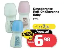 Supermercado Jacomar Desodorante Roll-On Giovanna Baby oferta