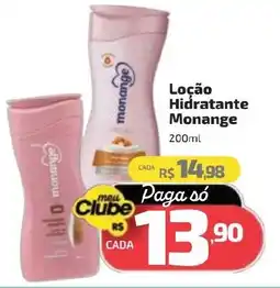 Supermercado Jacomar Loção Hidratante Monange oferta