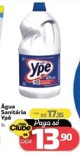 Supermercado Jacomar Água Sanitária Ypê oferta