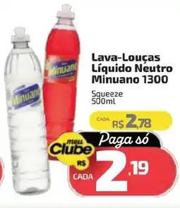 Supermercado Jacomar Lava-Louças Líquido Neutro Minuano 1300 oferta