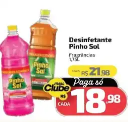 Supermercado Jacomar Desinfetante Pinho Sol oferta