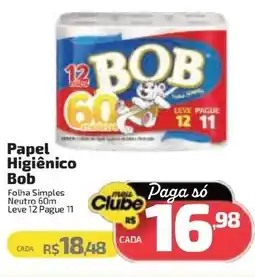 Supermercado Jacomar Papel Higiênico Bob oferta