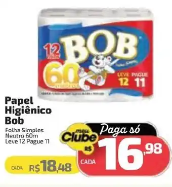 Supermercado Jacomar Papel Higiênico Bob oferta