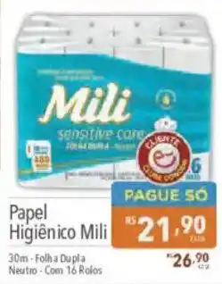 Supermercados Condor Papel Higiênico Mili oferta