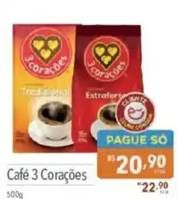 Supermercados Condor Café 3 Corações oferta