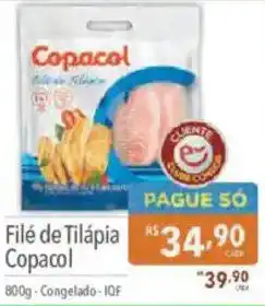 Supermercados Condor Filé de Tilápia Copacol oferta