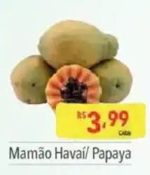 Supermercados Condor Mamão Havai/ Papaya oferta