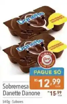 Supermercados Condor Sobremesa Danette Danone oferta