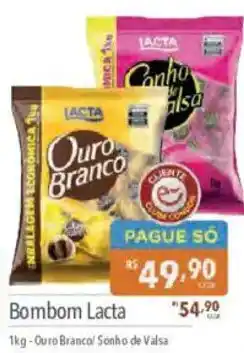 Supermercados Condor Bombom lacta oferta