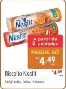 Supermercados Condor Biscoito Nesfit oferta