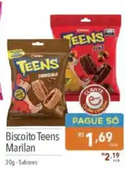 Supermercados Condor Biscoito teens marilan oferta