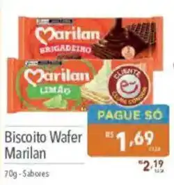 Supermercados Condor Biscoito Wafer Marilan oferta