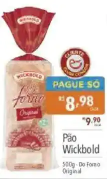 Supermercados Condor Pão Wickbold Original oferta