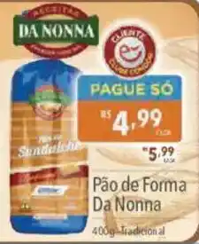Supermercados Condor Pão de Forma Da Nonna oferta