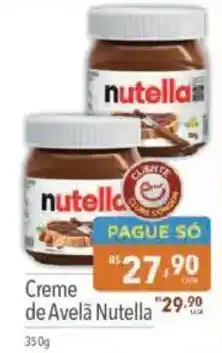 Supermercados Condor Creme de Avelã Nutella oferta