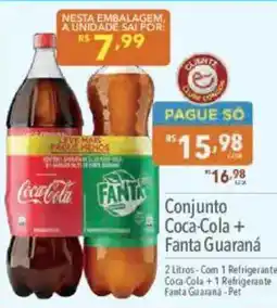 Supermercados Condor Conjunto Coca-Cola + Fanta Guaraná oferta